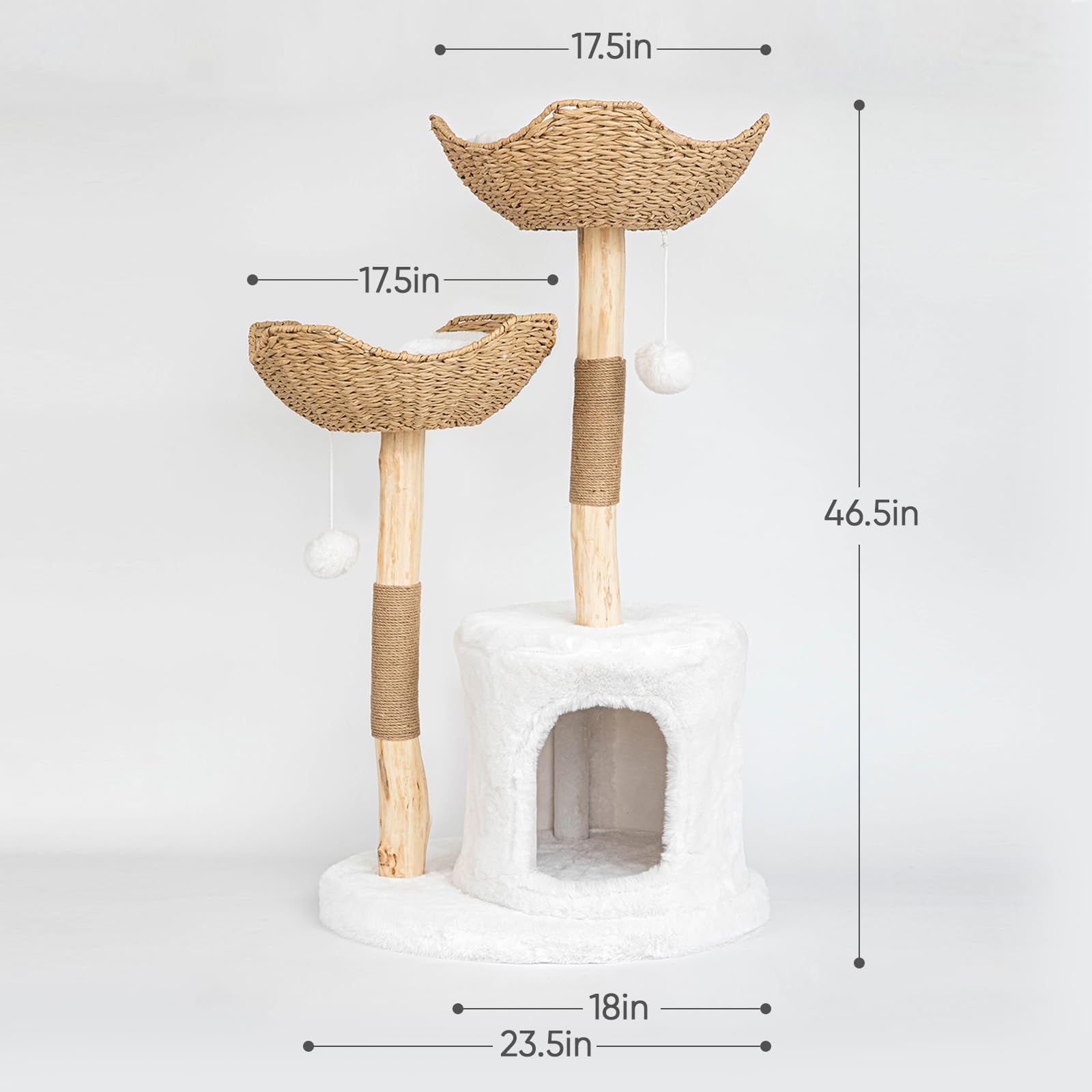 WAIDOBE luxury condo on the cat tree for private retreat
