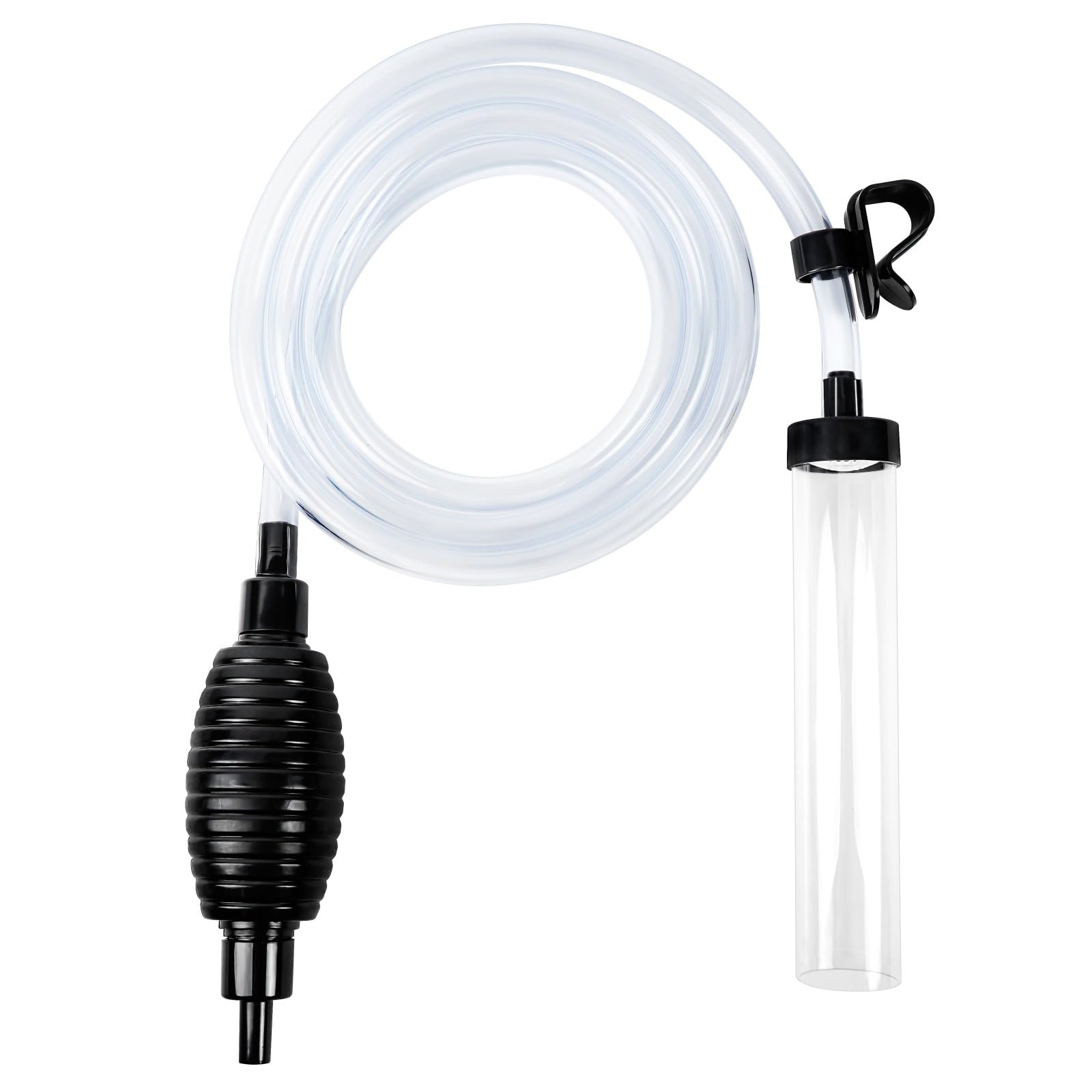Waifoter 7ft aquarium gravel vacuum ideal for deep tank cleaning