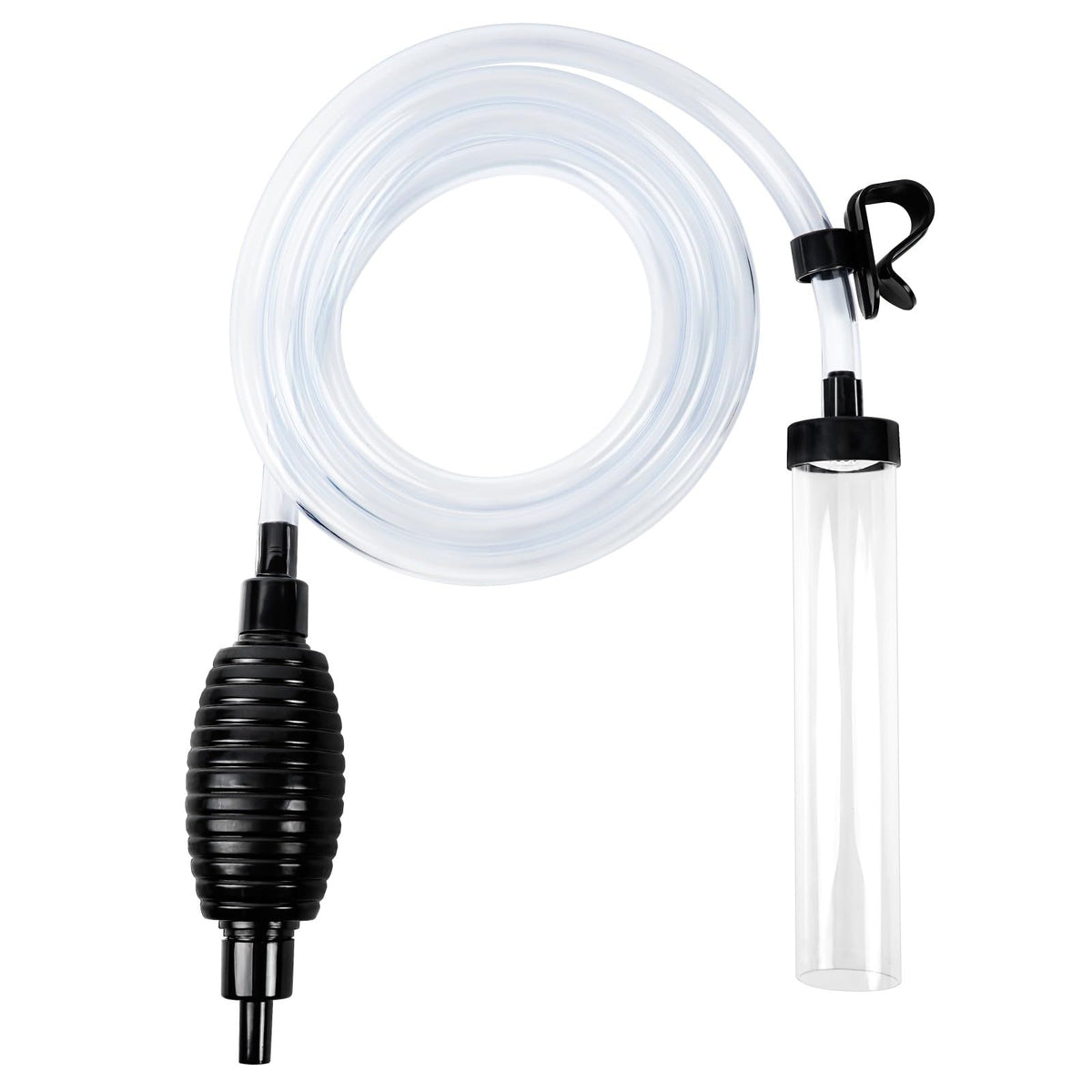 Waifoter 7ft aquarium gravel vacuum ideal for deep tank cleaning