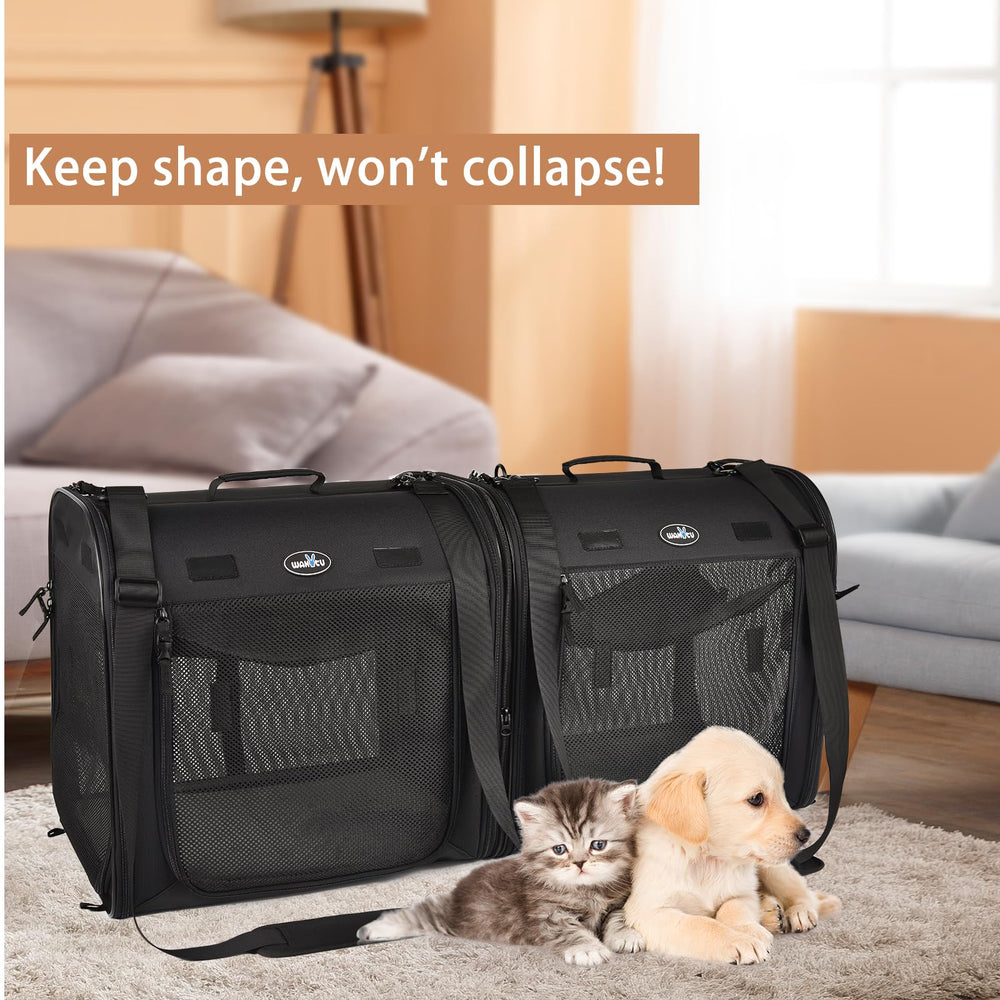 Wakytu washable mat with panel keeps pets clean and comfy.