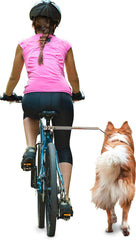 Walky Dog Plus adjustable-leash-length visualization illustrates customizable control for dogs.