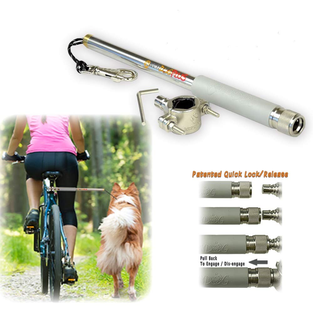 Walky Dog Plus mounting tools image shows fast, universal bike compatibility.