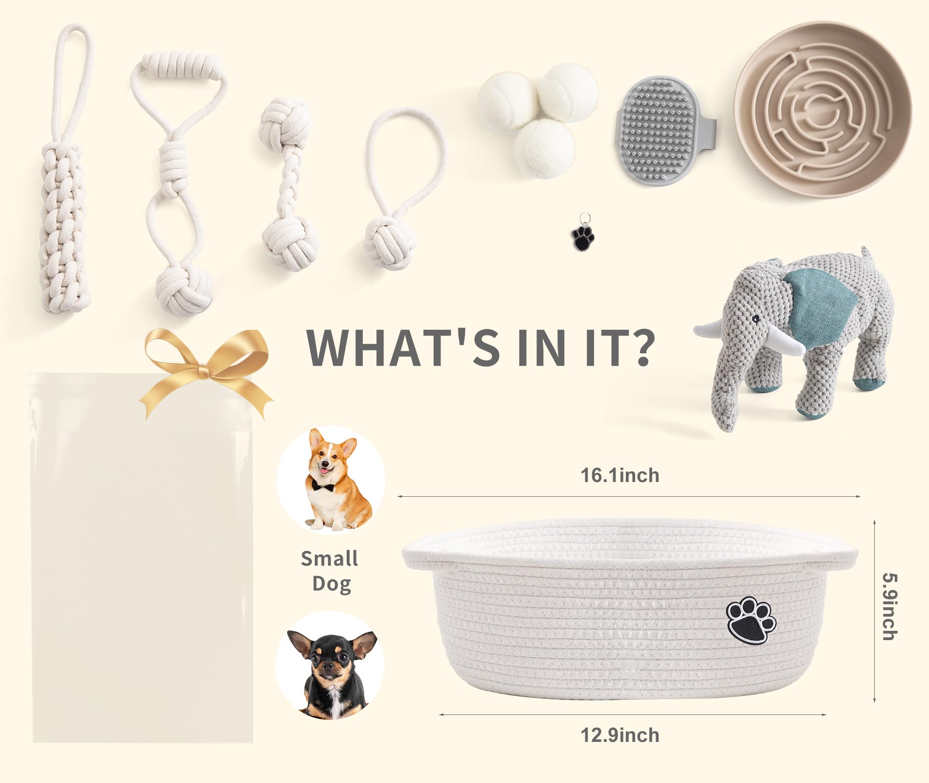 Wanapure squeaky elephant plush for playful sounds and cuddles