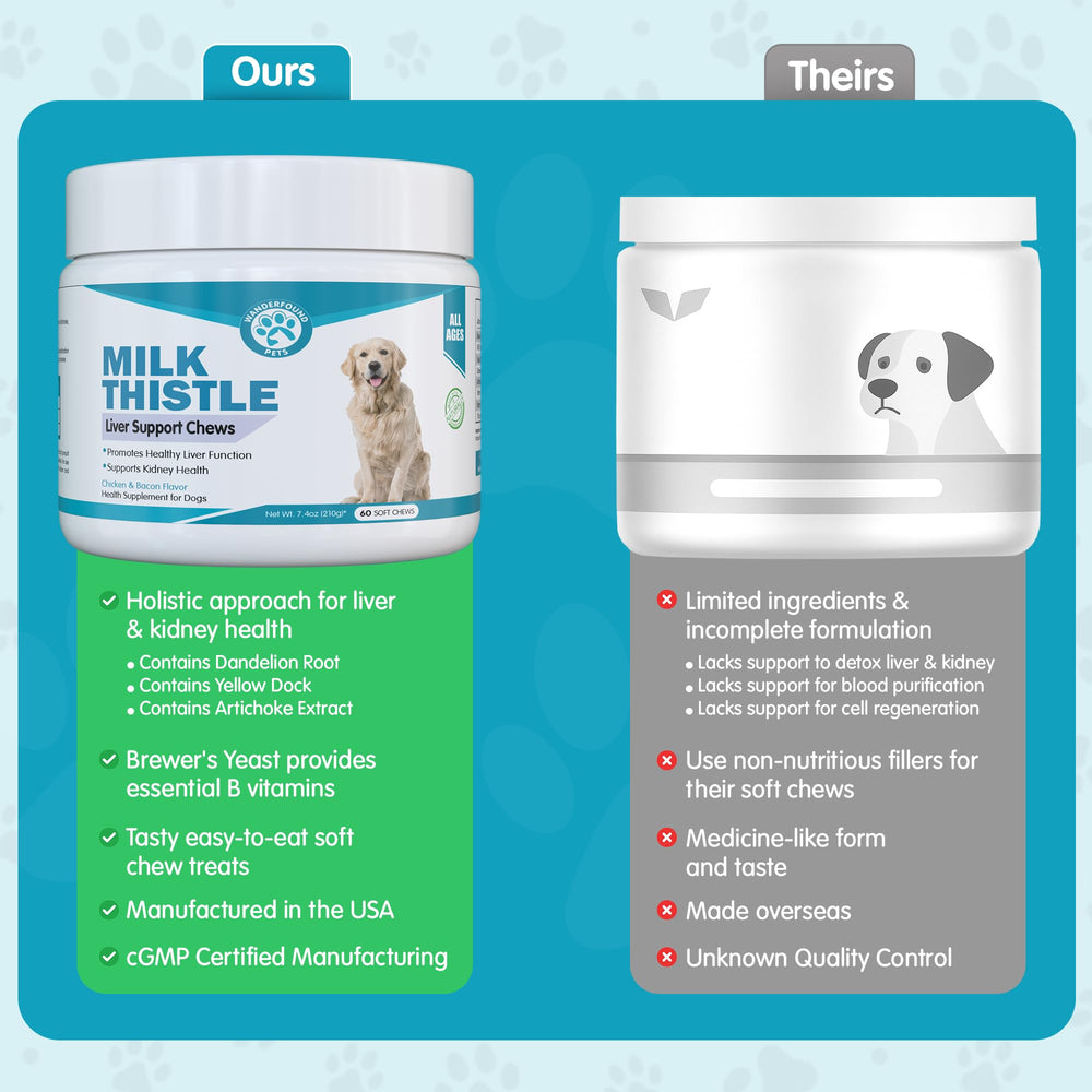 Wanderfound Milk Thistle packaging stacked showcases value and size options