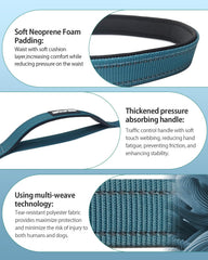 WANFIRE ink blue 360° clip for smooth movement and secure attachment