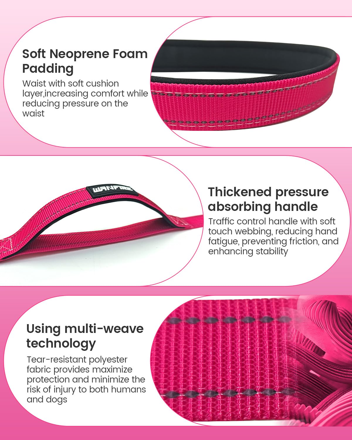 WANFIRE 360° rotating clip allows smooth, unrestricted movement.