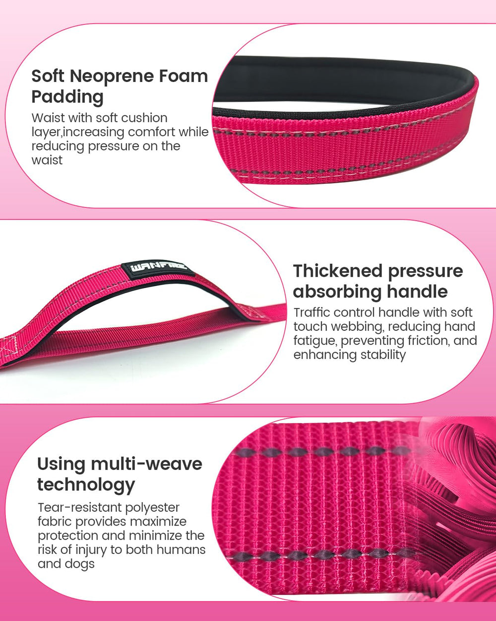 WANFIRE 360° rotating clip allows smooth, unrestricted movement.