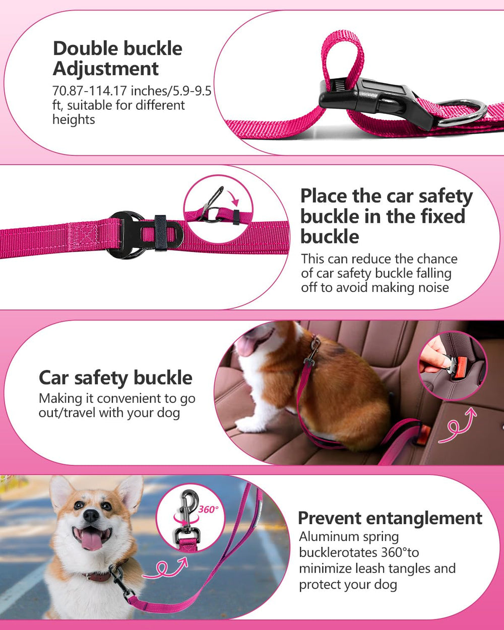WANFIRE soft neoprene dual handles reduce shoulder and hand strain.