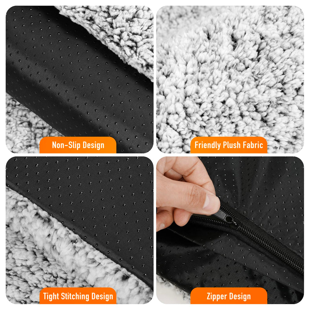 Removable cover on WanpeeGoo bed for easy cleaning