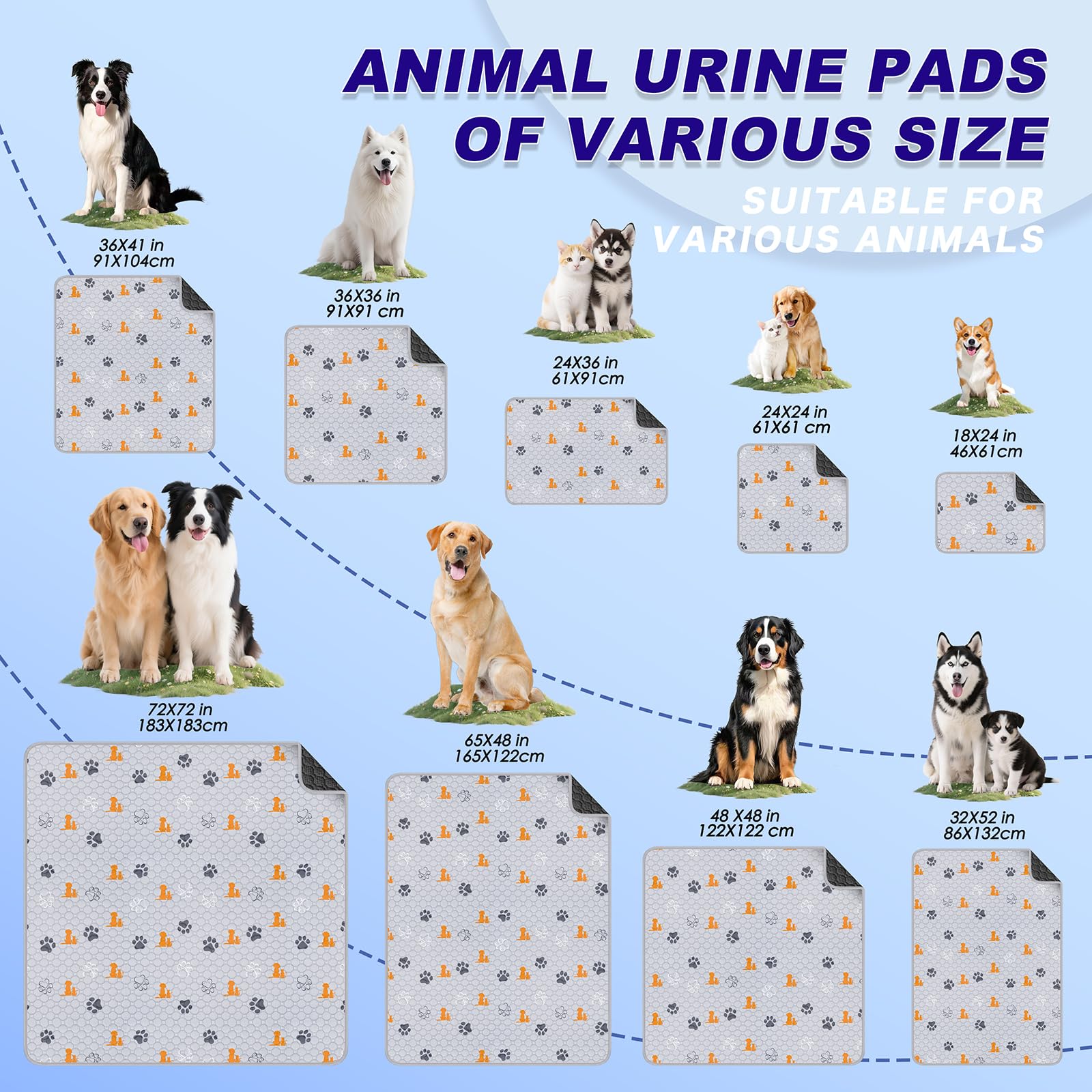 WanpeeGoo crate and playpen pad protects carpets during rest and play