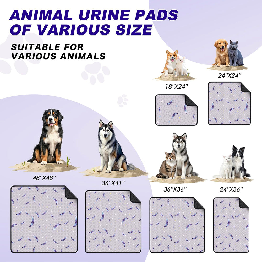 WanpeeGoo travel-friendly multiuse dog pad protects floors.
