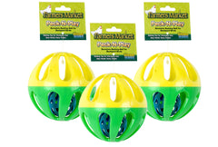Ware Manufacturing Peck N Play Chicken Ball Toy with three balls for engaging hens.