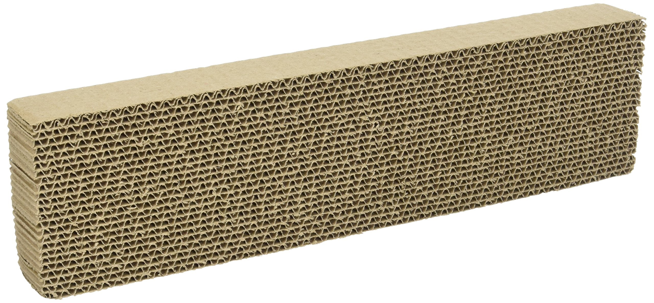 Ware Manufacturing WARE single wide corrugated scratcher pad with catnip included for engaging feline play