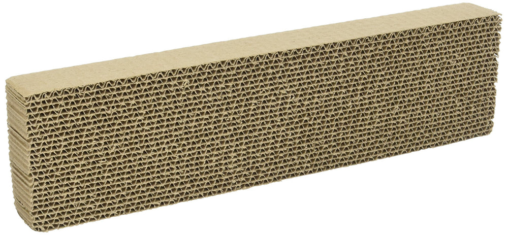 Ware Manufacturing WARE single wide corrugated scratcher pad with catnip included for engaging feline play