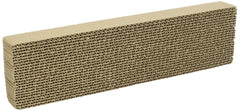 Ware Manufacturing WARE single wide corrugated scratcher pad with catnip included for engaging feline play