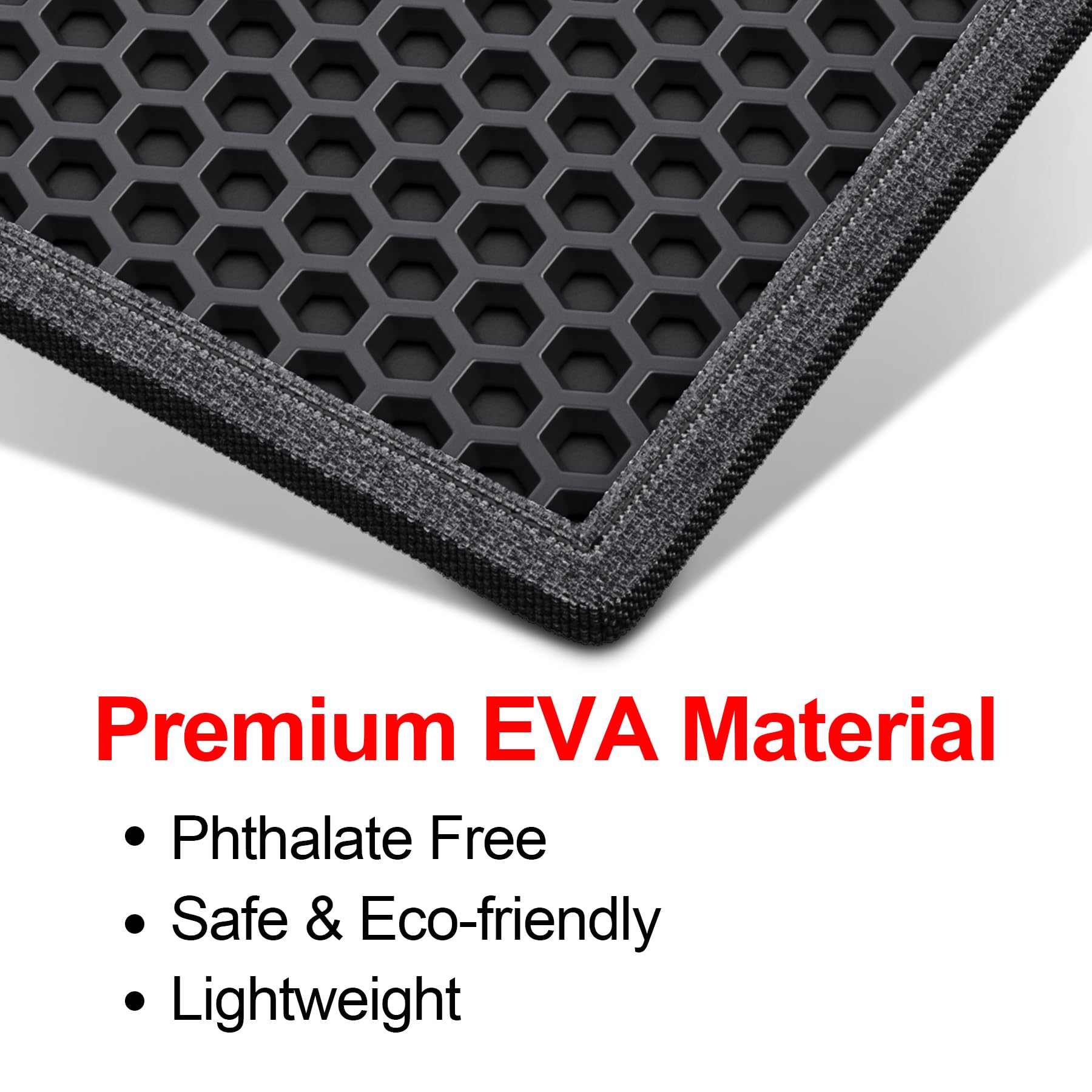 Waretary easy-clean mat lets you lift the top layer for quick disposal.