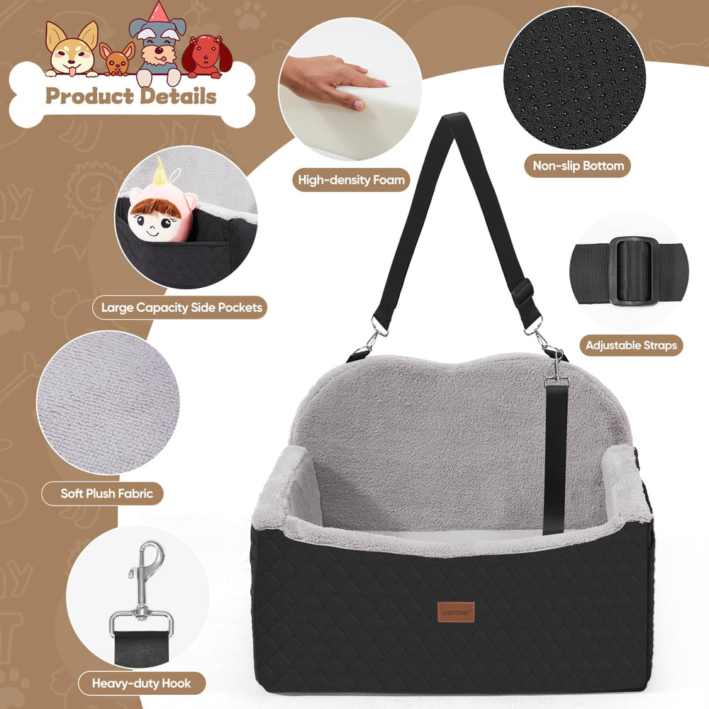 WarmInsula soft plush cover adds cozy comfort for pets.