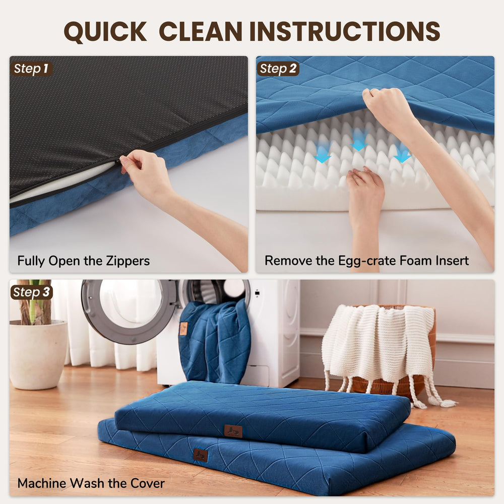 Warmrest compatible with 36 inch crates for easy setup.