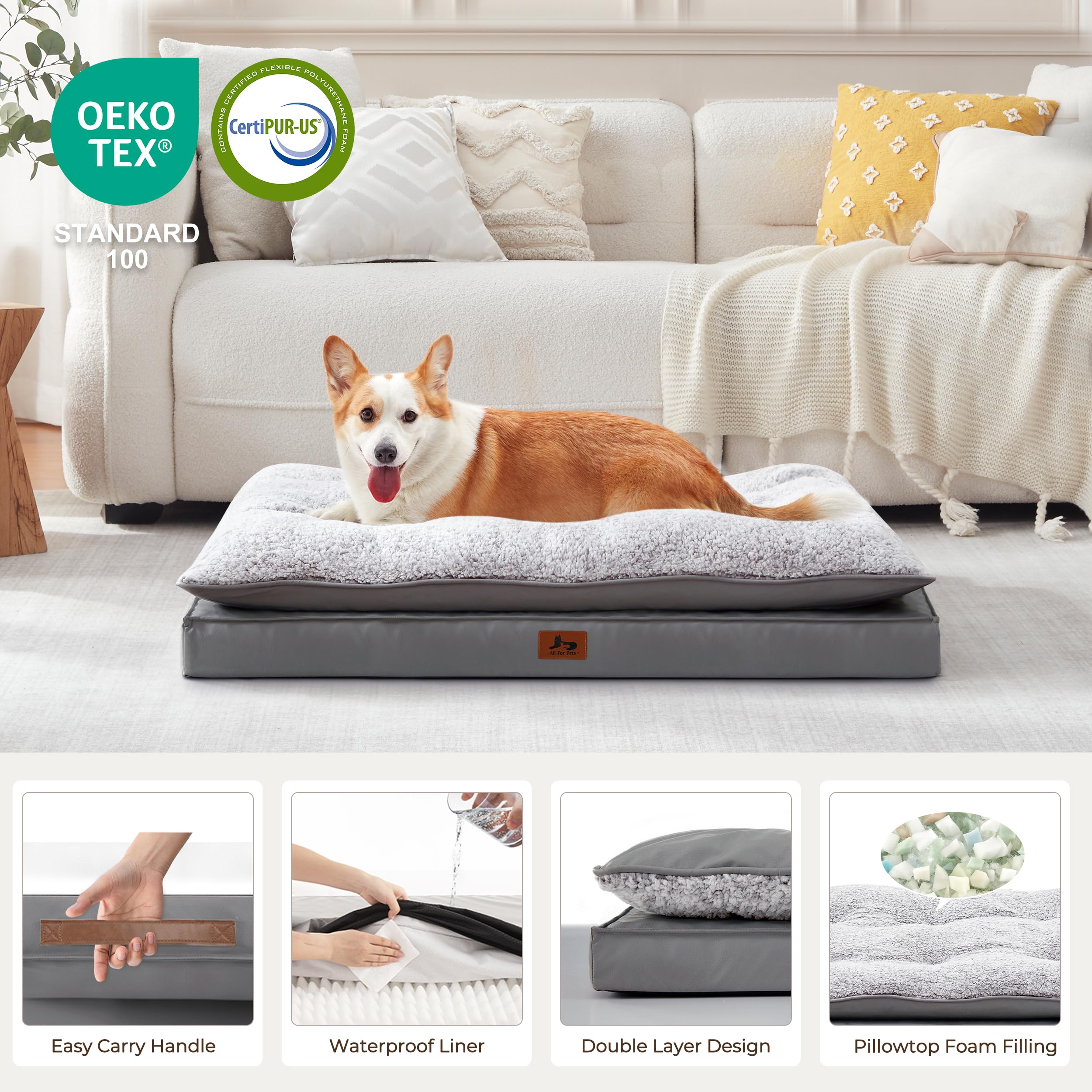 Warmrest crate-pad 36inch demonstrates versatile portability.