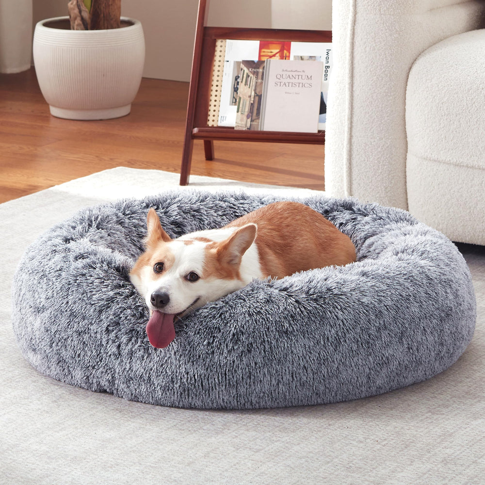 Warmrest donut dog bed 30-inch offers cozy, snuggly naps