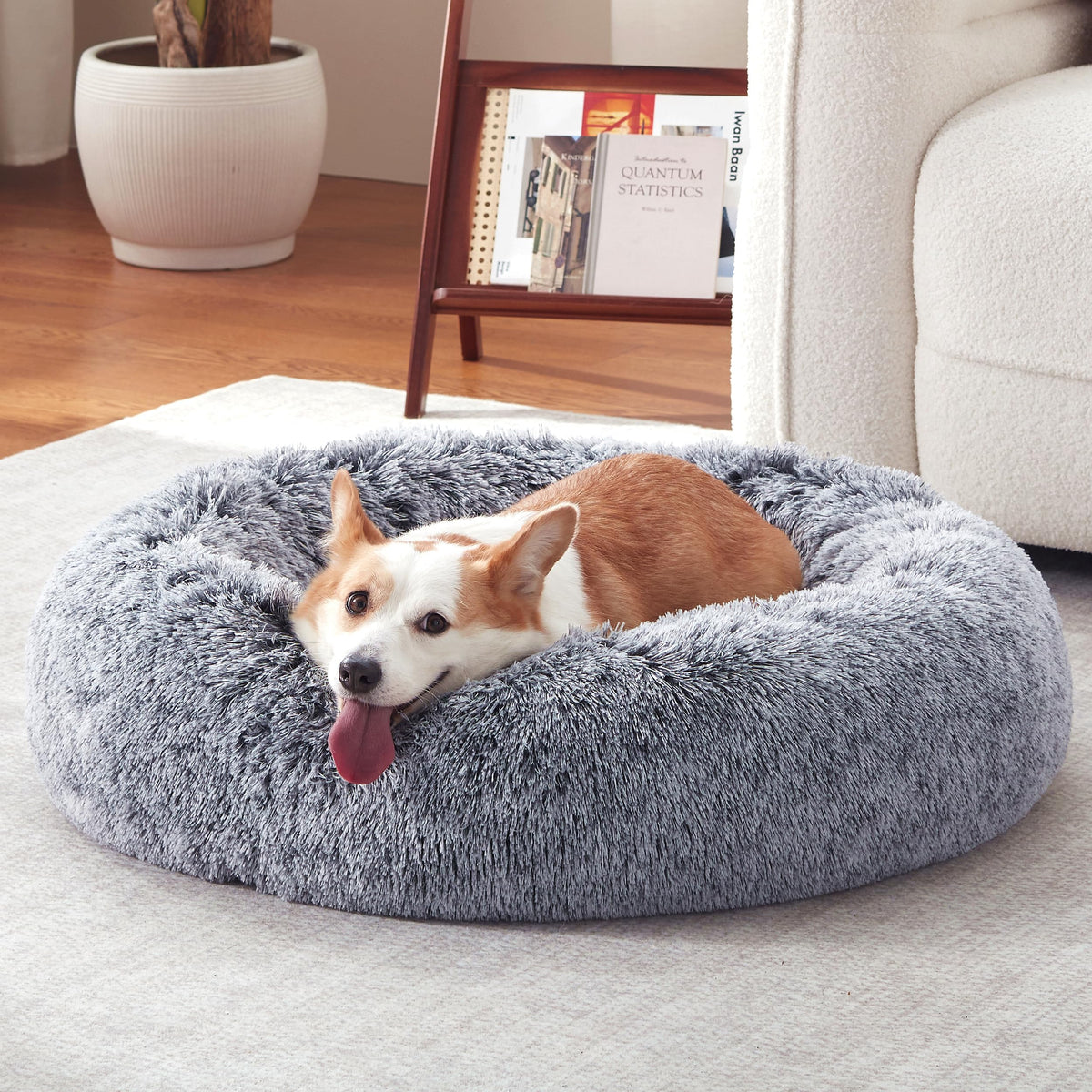 Warmrest donut dog bed 30-inch offers cozy, snuggly naps