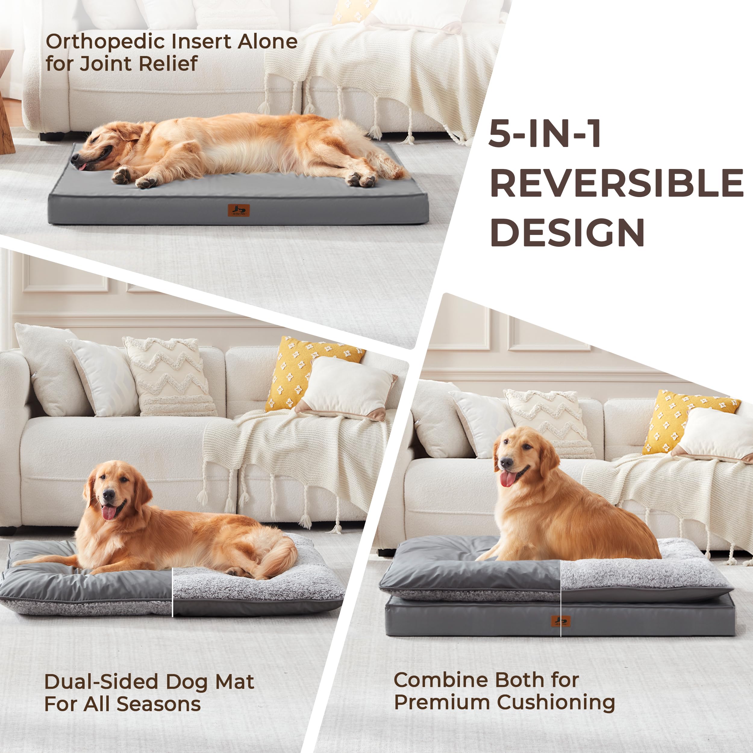 Warmrest waterproof cover protects the bed from spills and messes.