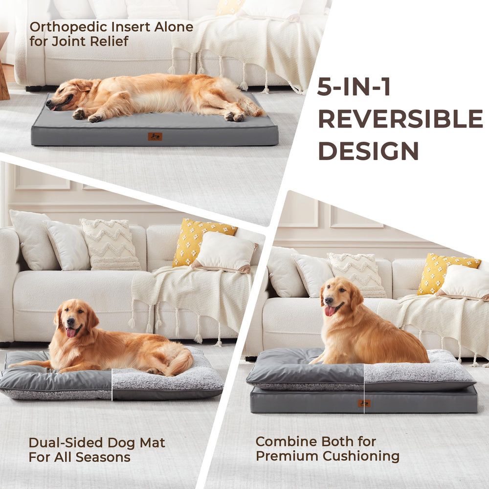 Warmrest waterproof cover protects the bed from spills and messes.