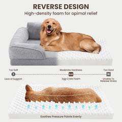 Warmrest waterproof flannel cover protects against spills and aids cleaning