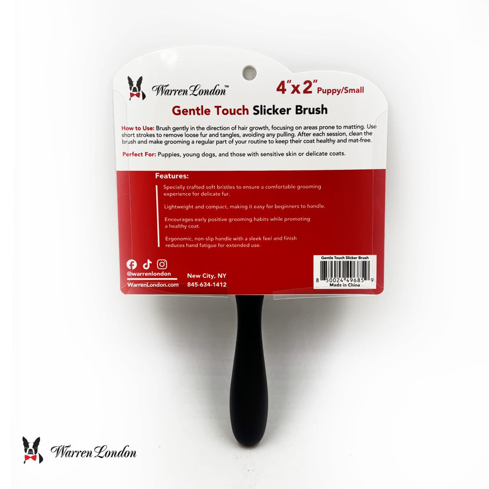 Warren London easy-to-use brush saves time during daily routines.