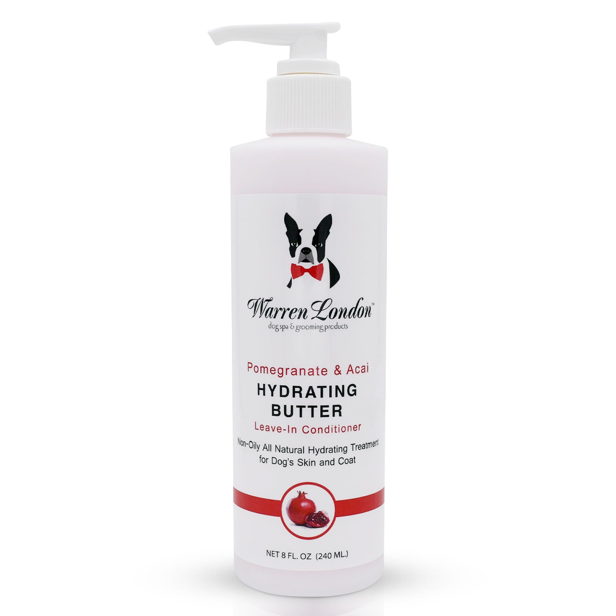Warren London Hydrating Butter for Dogs on a shiny, moisturized coat.