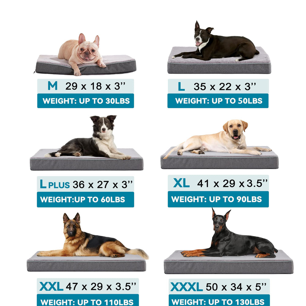 Wataniya Pet bed non-slip bottom keeps crate placement secure