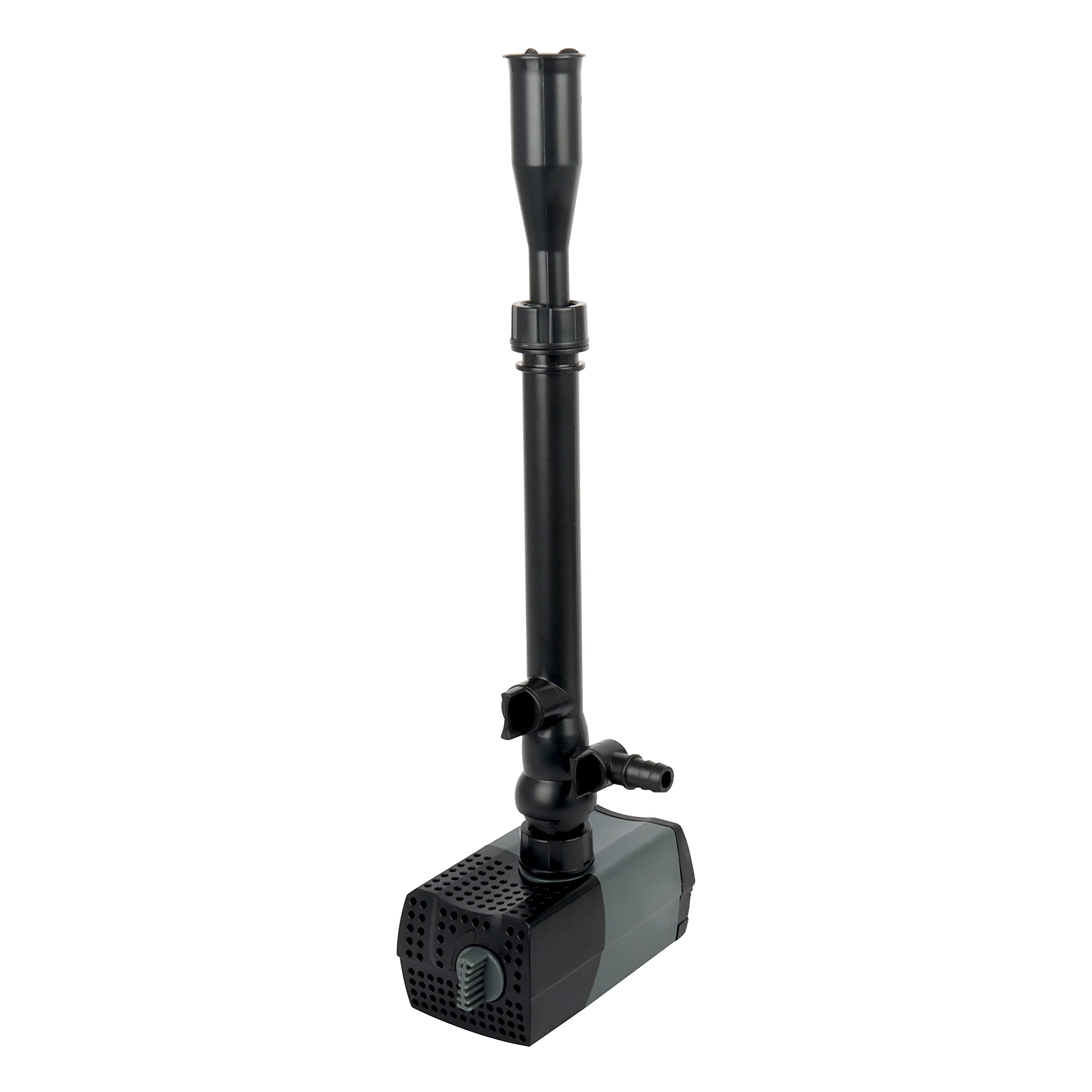 WaterRebirth HSUP-1400F front view showing a versatile submersible pump for ponds and fountains