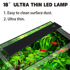 WaterRebirth LED light with switch and adjustable bracket for flexible, easy installation.