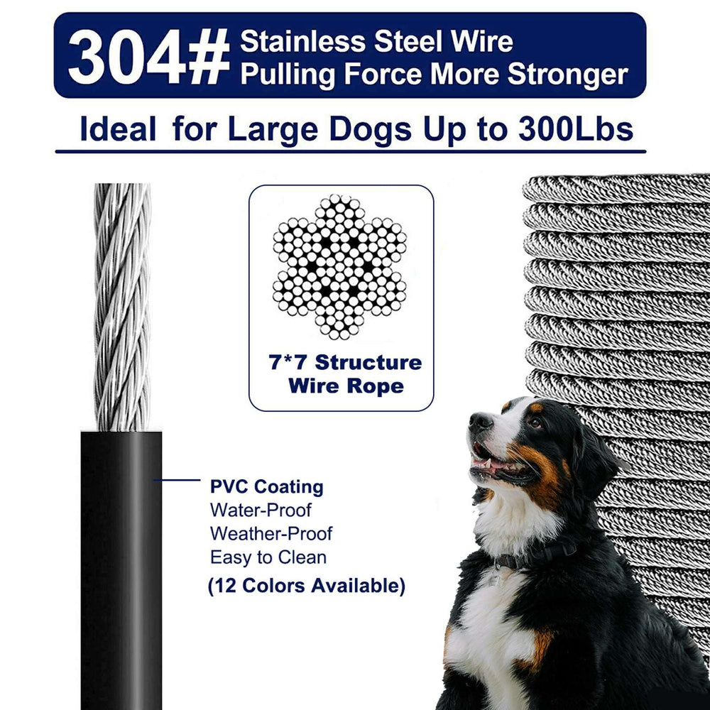 WATFOON 5mm stainless steel wire emphasizes strength and corrosion resistance for lasting use