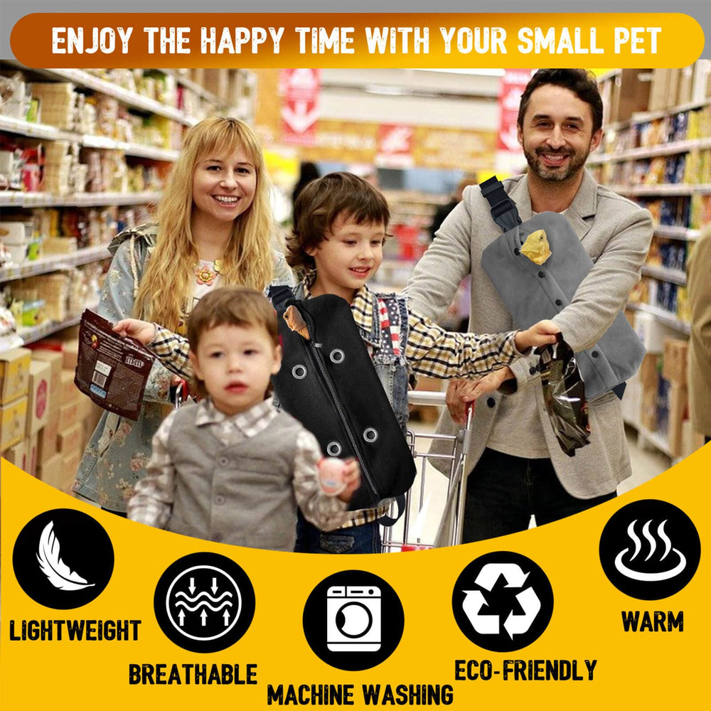 WATFOON adjustable sling strap providing a perfect fit for different reptiles.