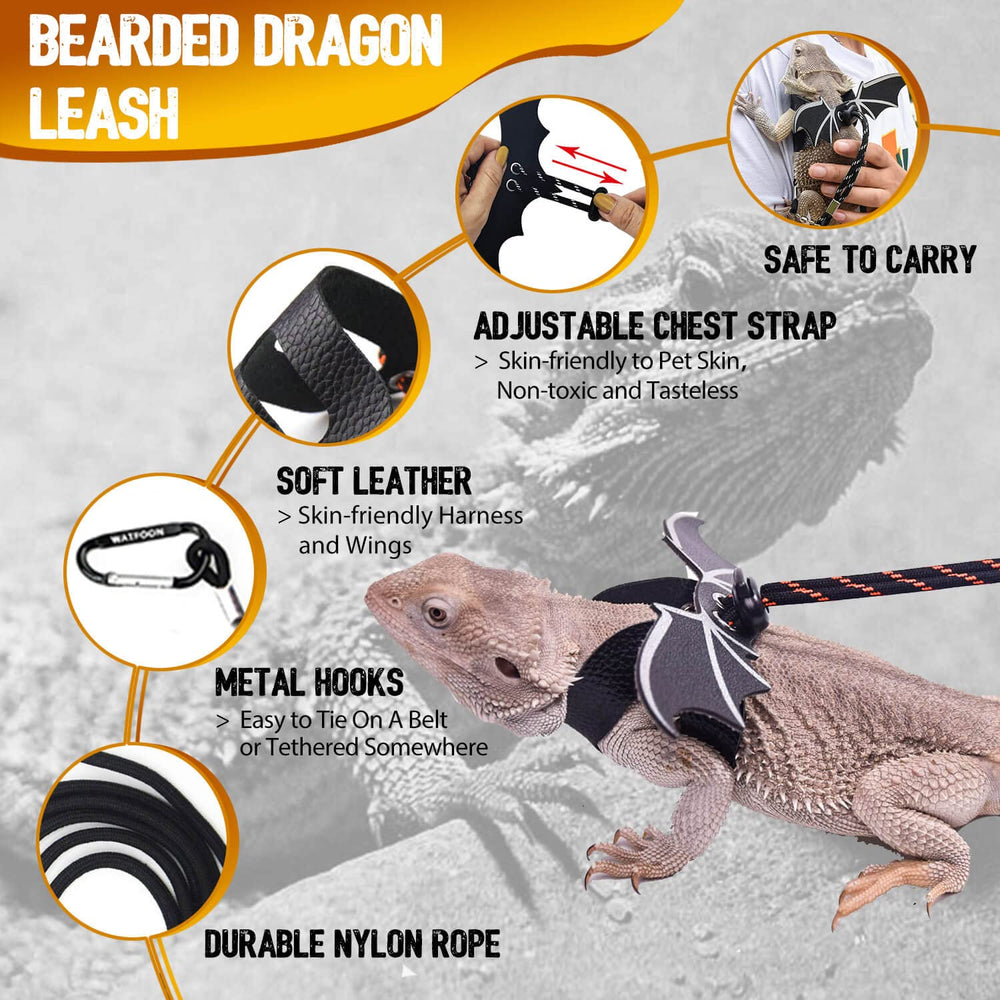 Watfoon breathable flannel fabric sling wrapped around reptile during travel
