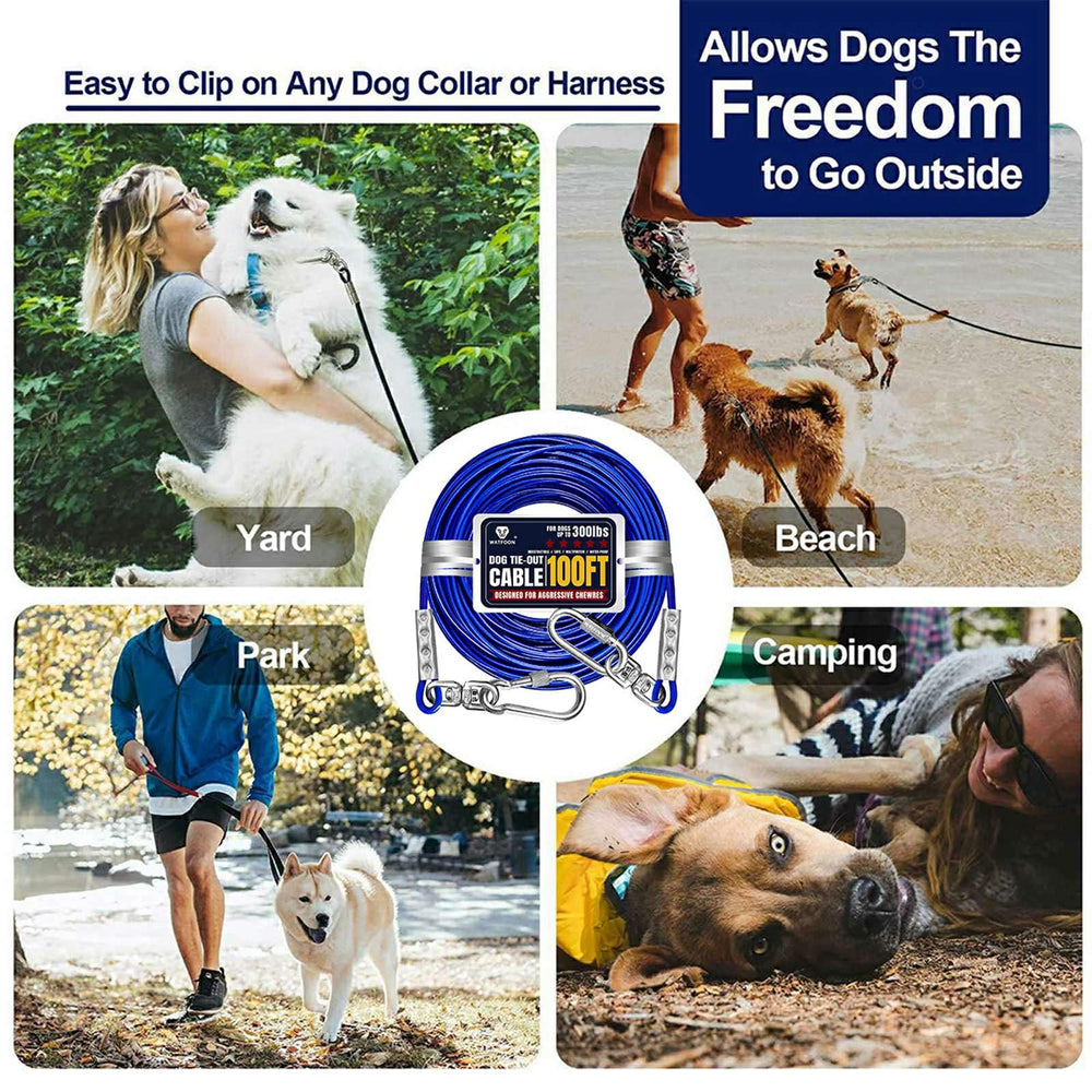 WATFOON daily adventure dog lead for outdoor use.