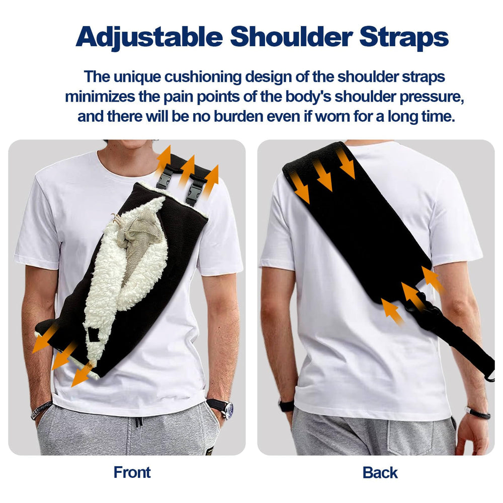 WATFOON Bearded Dragon Sling wide straps for comfortable wear