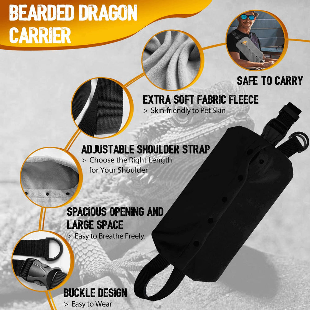 Watfoon XL lizard sling opening shows easy entry and breathing space