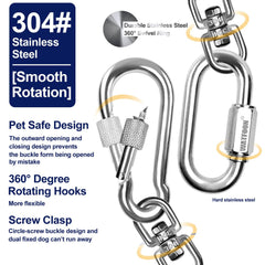 WATFOON dog lead shows reflective coating for night visibility and safety.