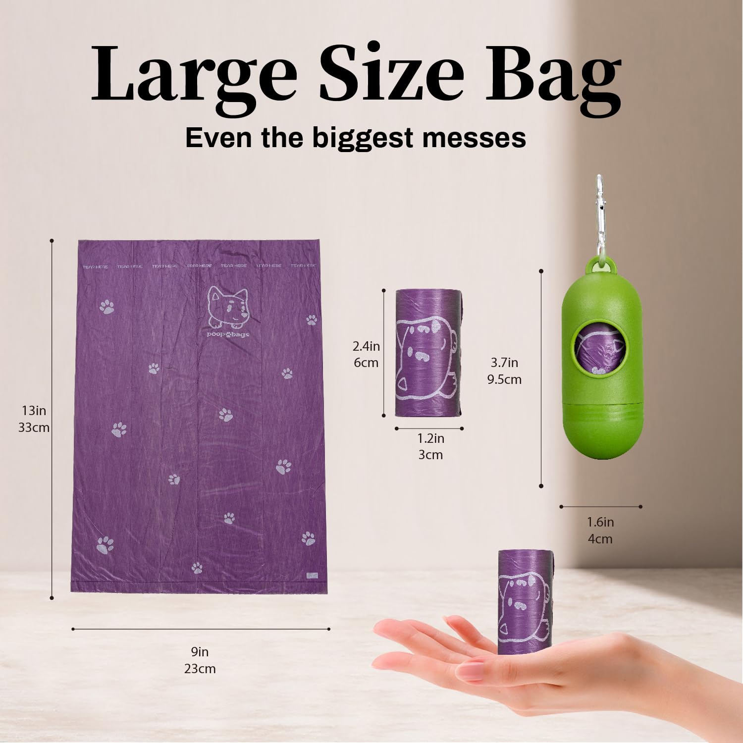 Watreeco 15 micron leak-proof bags resist tearing for reliable pickup
