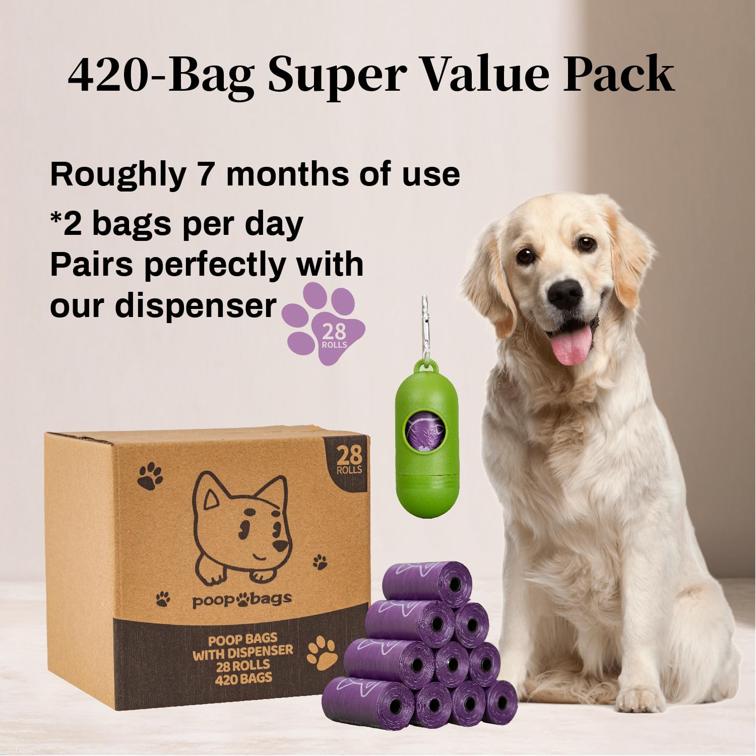 Watreeco 420-count pack ensures long-lasting supply on walks
