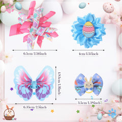 Wavwavw pastel Easter bows for everyday wear and holiday photo moments.