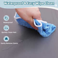 WAYIMPRESS waterproof vegan leather top protects foam from spills