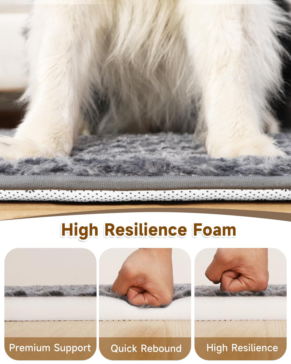 WAYIMPRESS dog bed crate foam profile highlights slim, high-support design