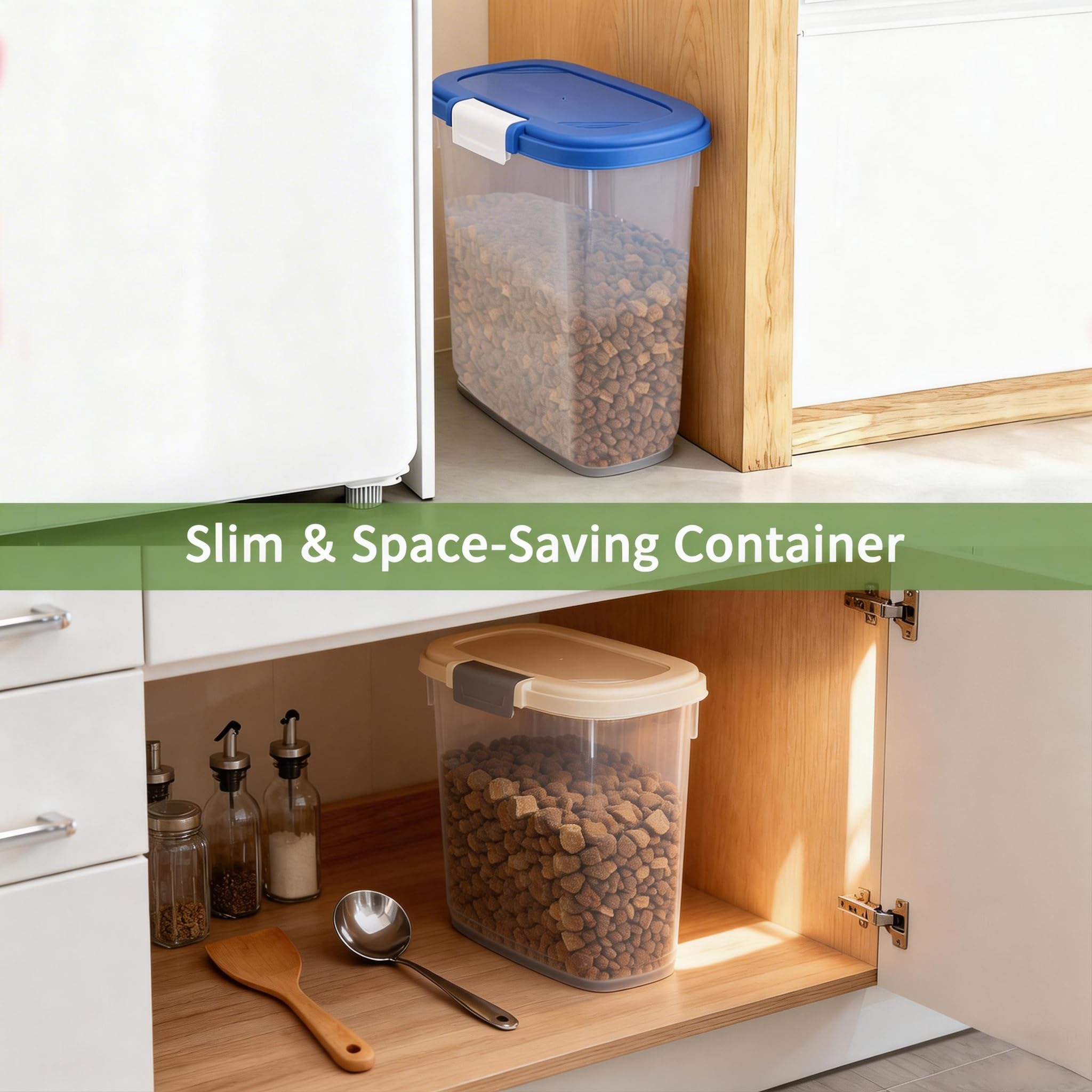 WBKTOOL BPA-free storage bin for safe pet meals