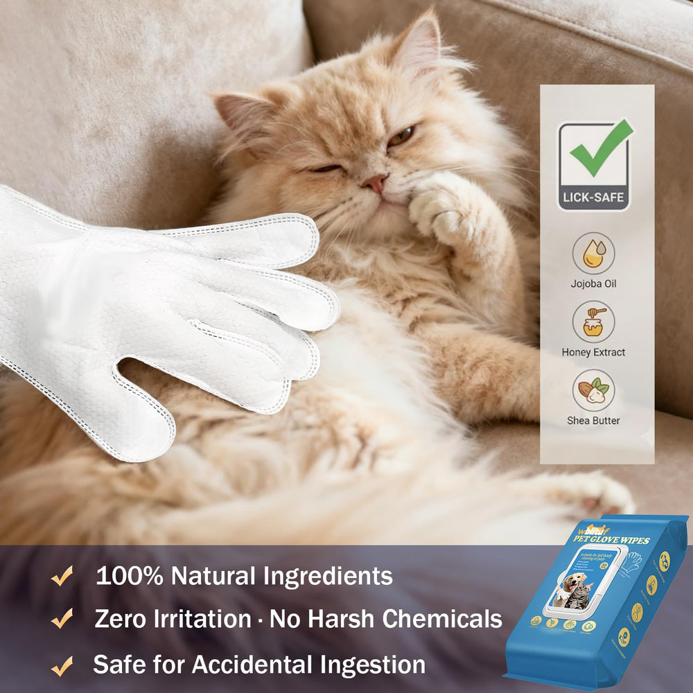 WBLITUF dog paw wipes provide precise cleaning during walks