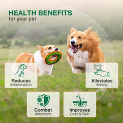 WBSQL dog ear itch relief helps comfort during daily care