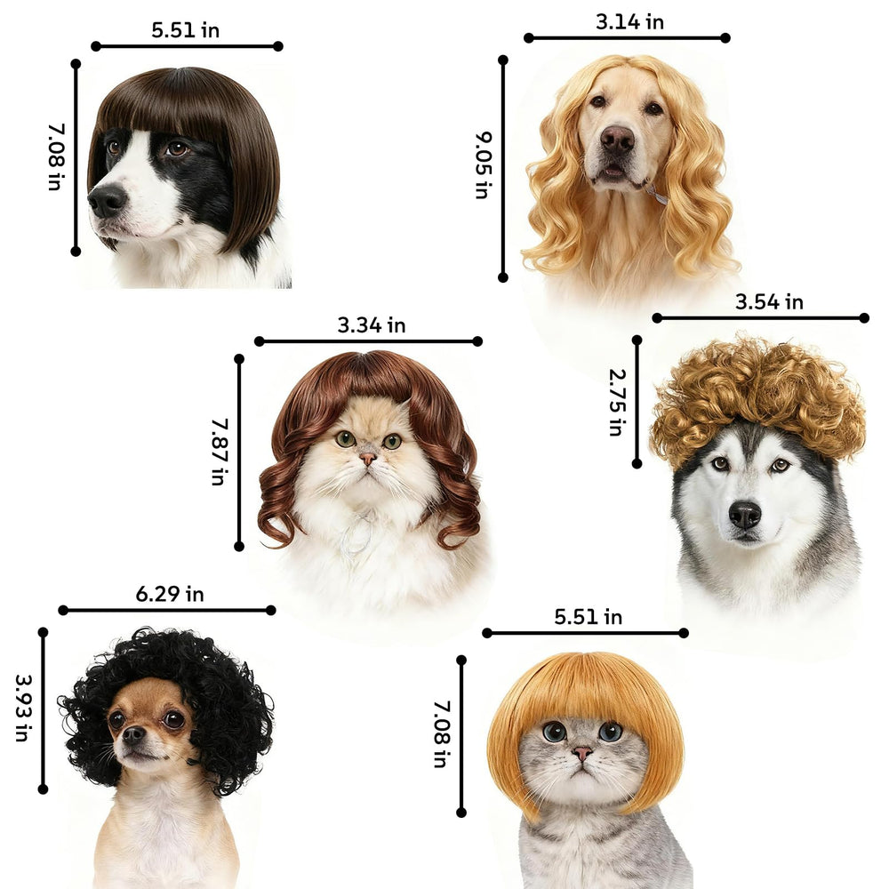 WCCDXGP wig fits most medium breeds for comfortable wear.