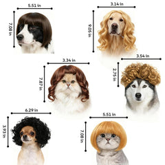 WCCDXGP wig fits most medium breeds for comfortable wear.